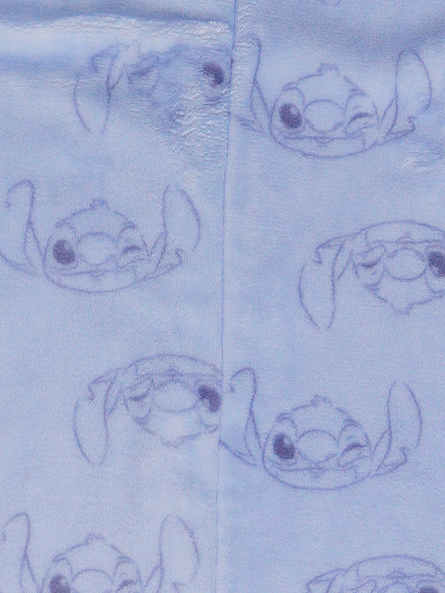 Brand Threads Kids' Disney Stitch Hooded Onesie, Blue