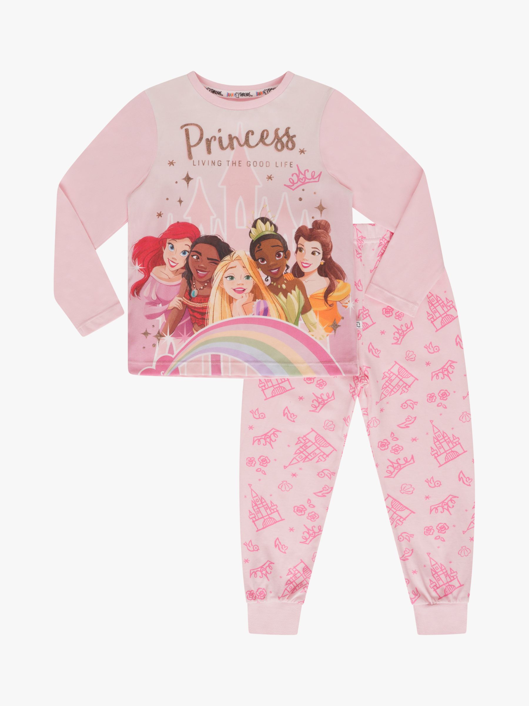 Official Disney Princess Nightwear  Girls Dresses & Pyjamas –