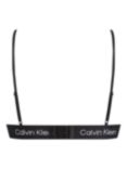 Calvin Klein Animal Lace Triangle Bra, Black