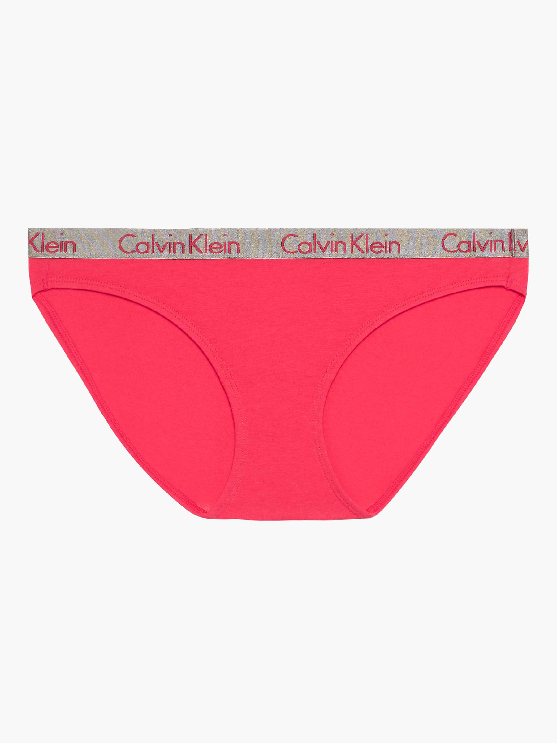 Buy Calvin Klein Radiant Cotton Bikini Knickers Online at johnlewis.com