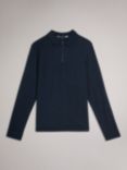 Ted Baker Karpol Long Sleeve Soft Touch Polo Top