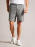 Ted Baker Flekks Regular Fit Linen Shorts, Grey