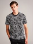 Ted Baker All-Over Printed Paisley T-Shirt, Multi