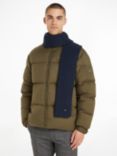 Tommy Hilfiger Essential Cashmere and Organic Cotton Blend Rib Knit Scarf