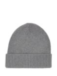 Tommy Hilfiger Essential Flag Cotton & Cashmere Knit Beanie Hat, Mid Grey Heather