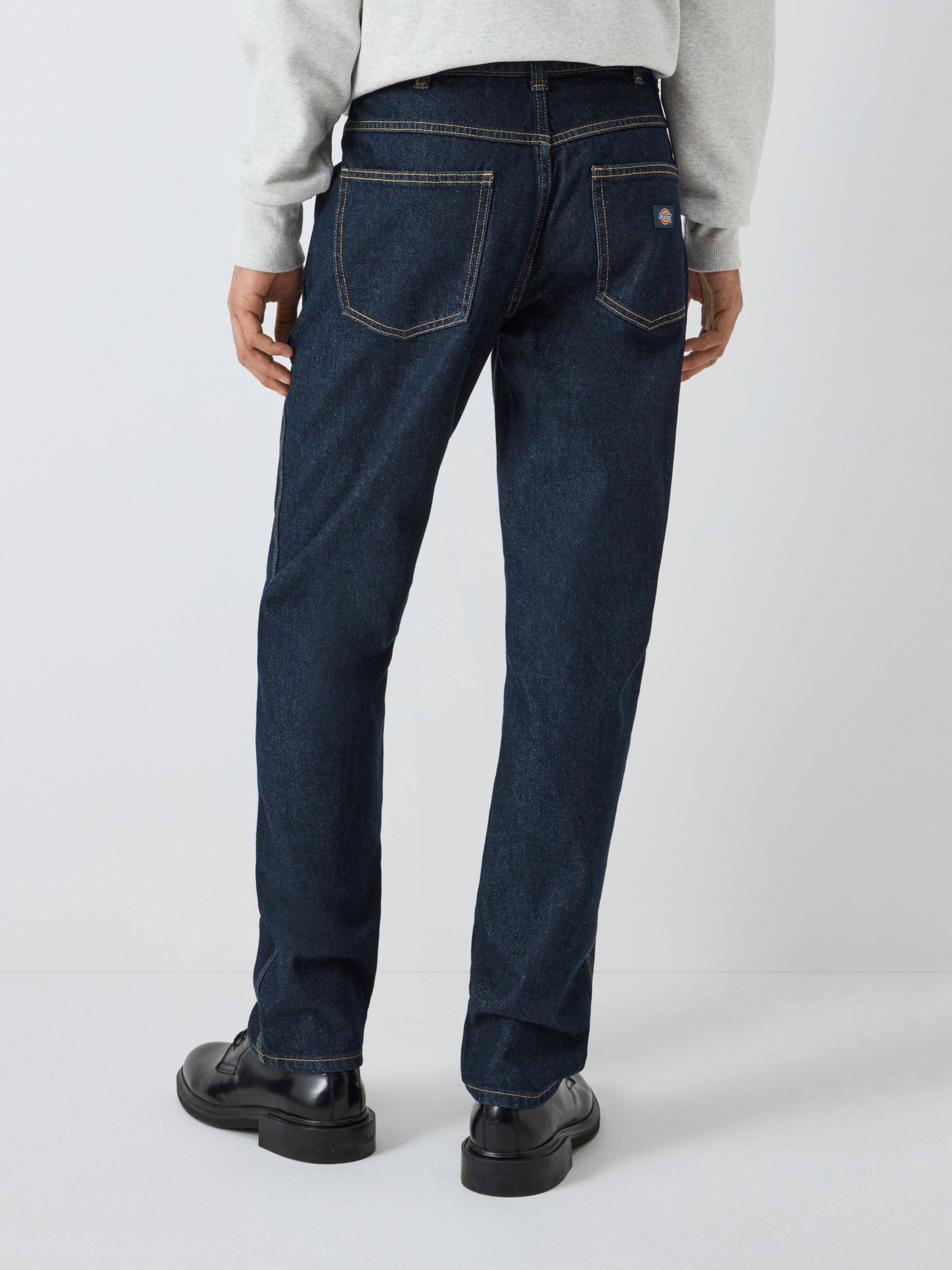 Dickies Houston Denim Jeans, Rinsed at John Lewis & Partners