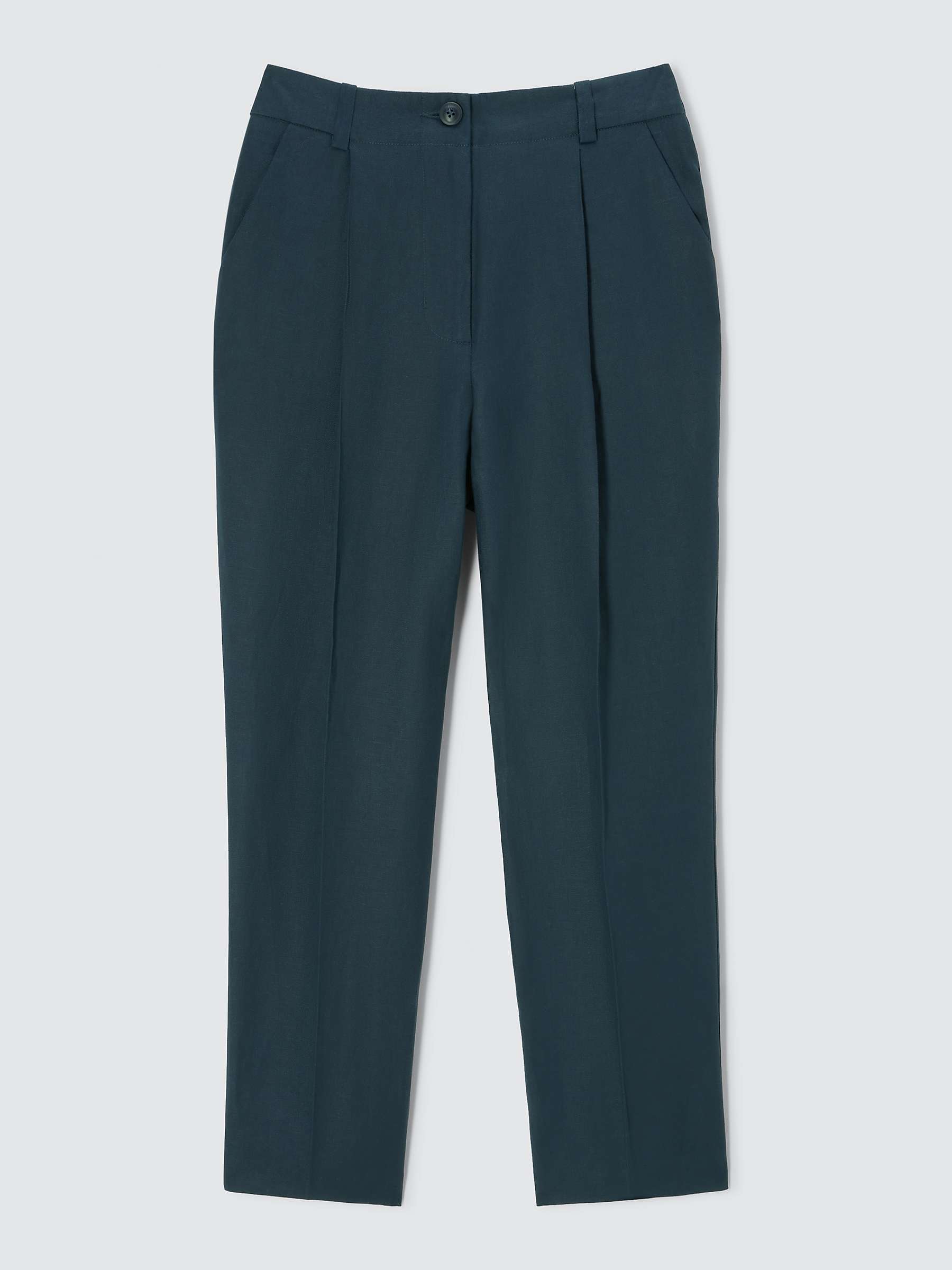 Buy John Lewis Tapered Linen Trousers Online at johnlewis.com