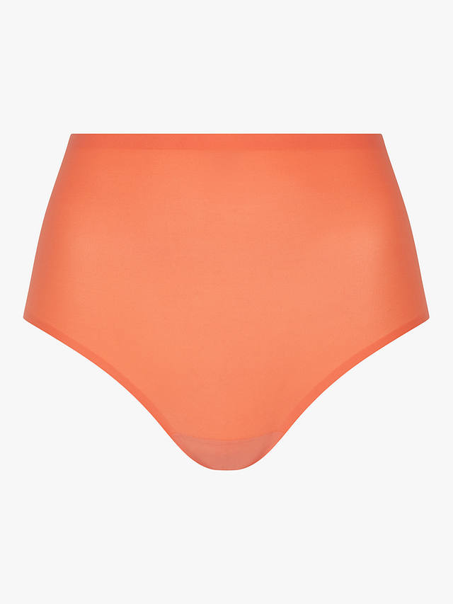 Chantelle Soft Stretch High Waisted Knickers, Tangerine