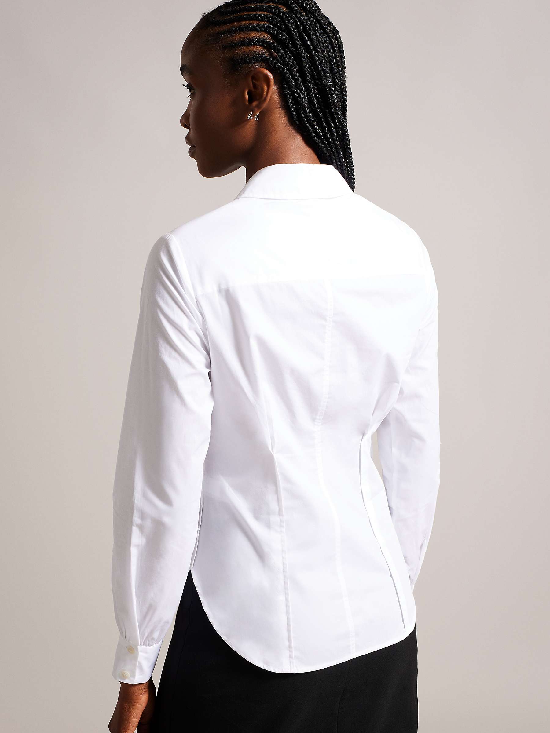 Buy Ted Baker Kayteii Expose Seam Detail Fitted Shirt Online at johnlewis.com