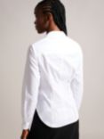Ted Baker Kayteii Expose Seam Detail Fitted Shirt, White White