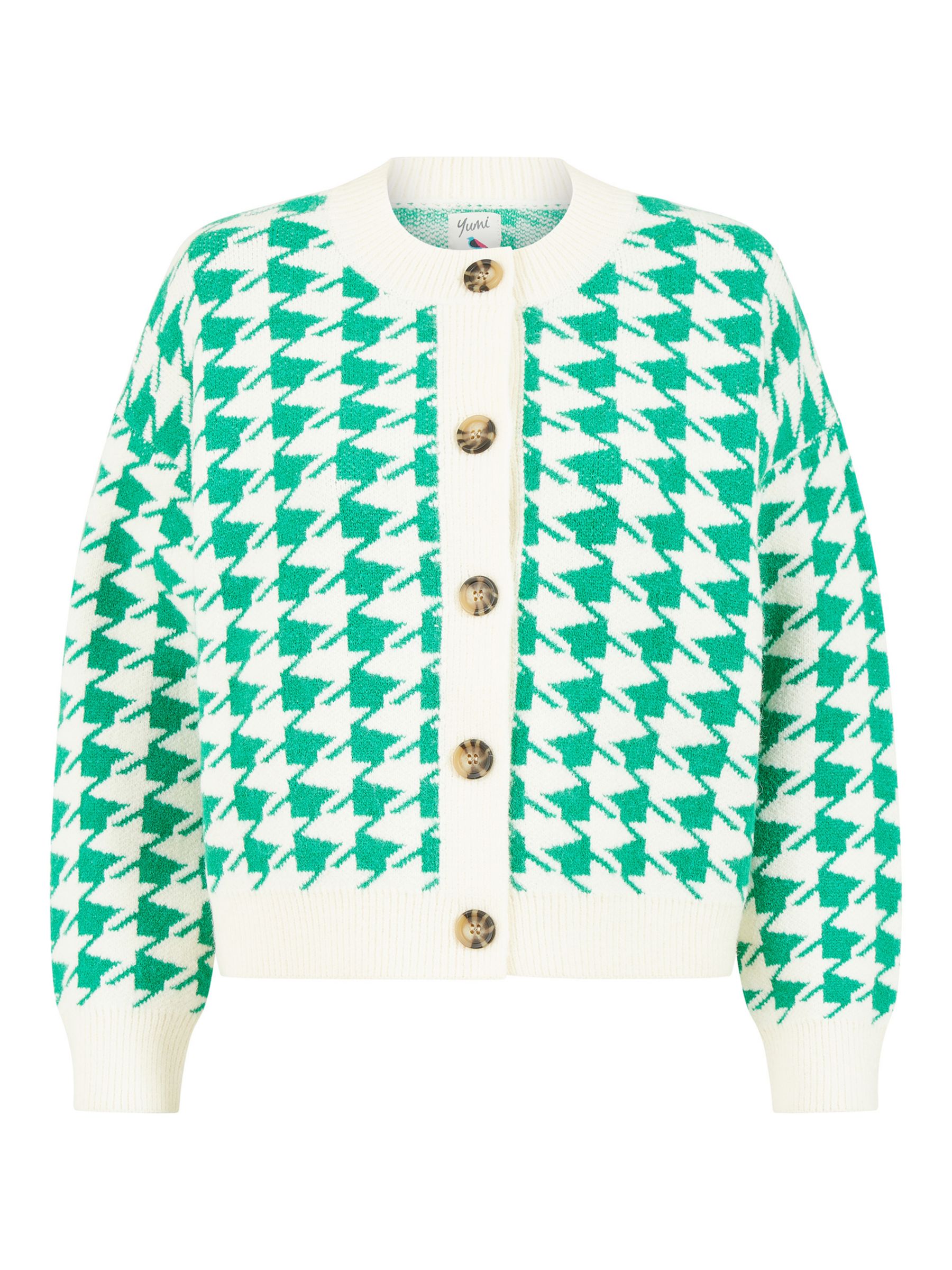 Buy Yumi Houndstooth Cardigan Online at johnlewis.com