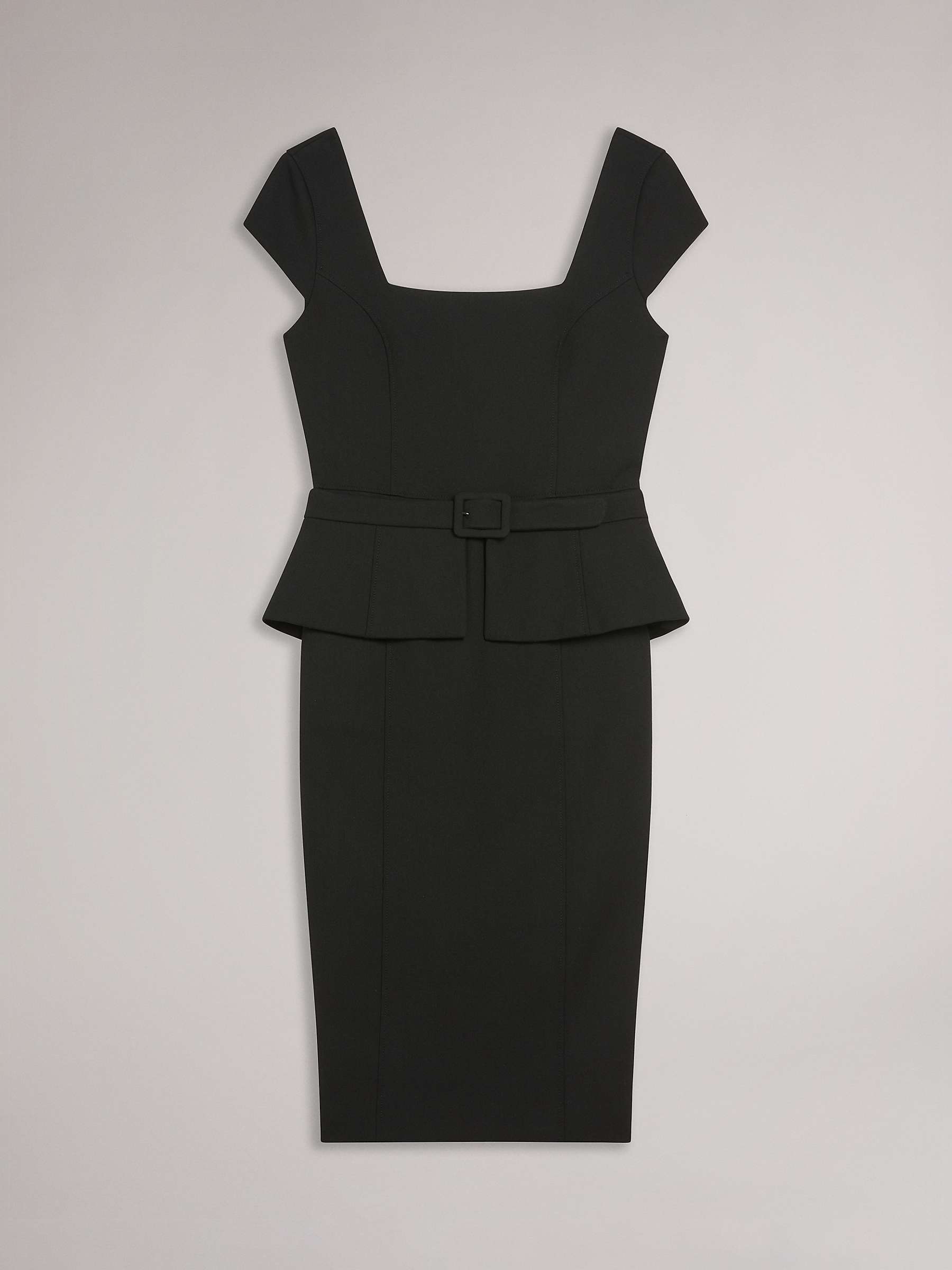 Buy Ted Baker Fleuurr Sheath Dress, Black Online at johnlewis.com