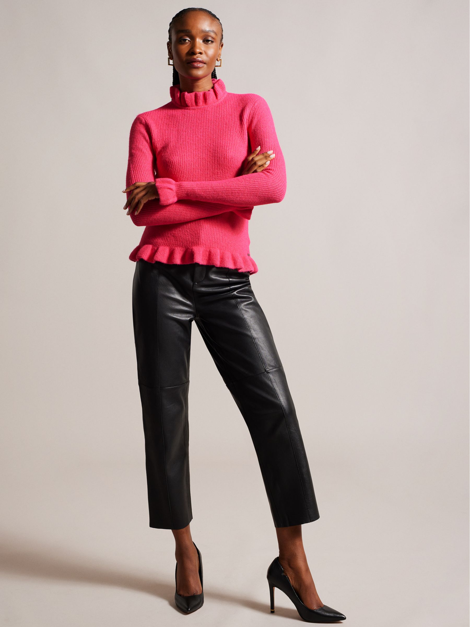 Ted baker pink bow jumper sale