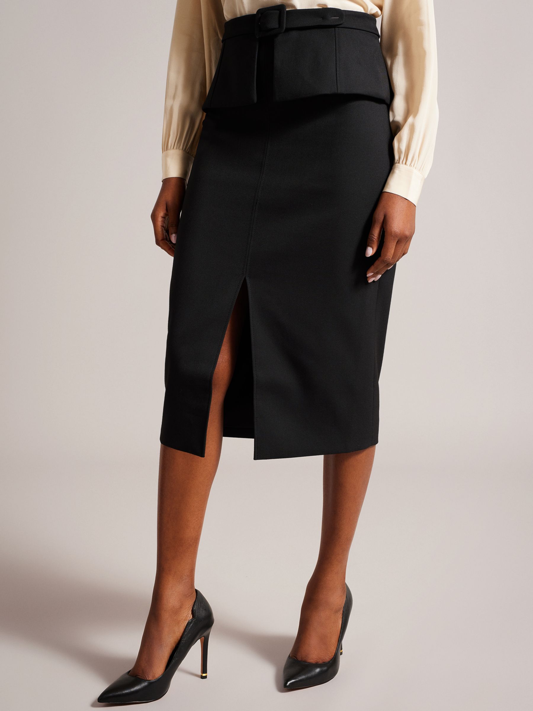 Buy Ted Baker Floreei Midi Skirt Online at johnlewis.com