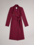 Ted Baker Roseane Wool Coat, Pink Hot