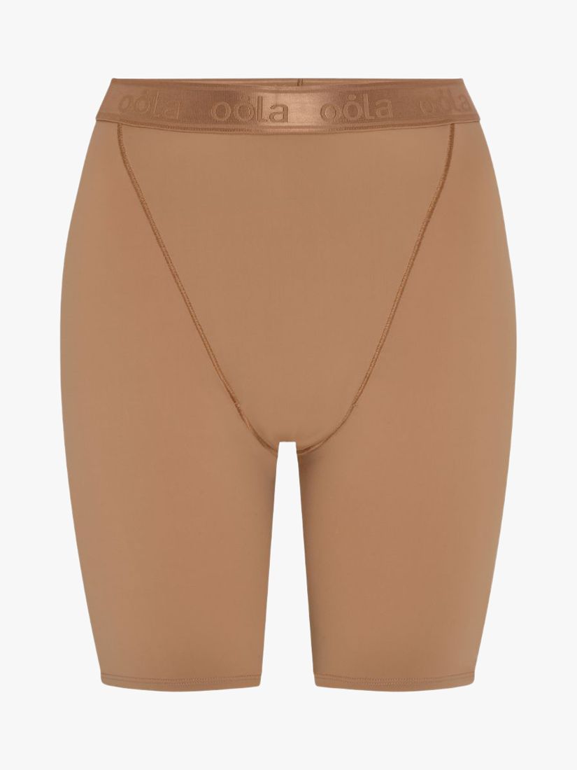 Oola Lingerie Control Cycling Shorts, Latte at John Lewis & Partners