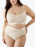 Oola Lingerie Control High Waisted Brief, Latte