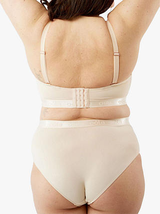 Oola Lingerie Control High Waisted Brief, Latte