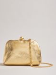 Ted Baker Mirise Chain Strap Purse, Gold