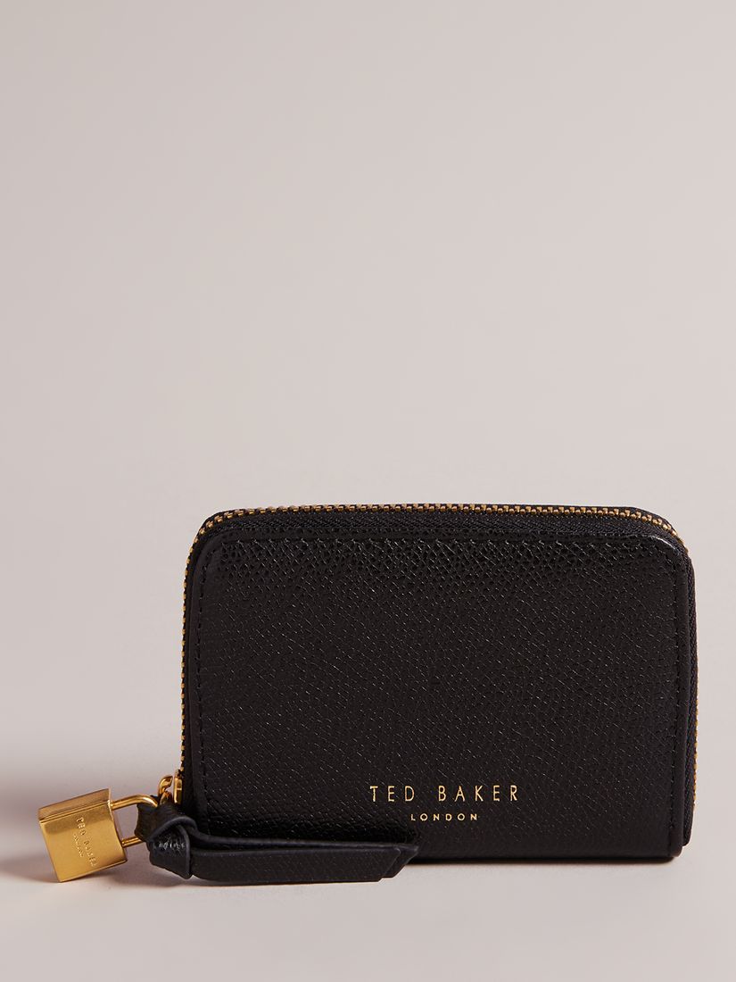 Buy Ted Baker Wesmin Padlock Small Leather Purse Online at johnlewis.com