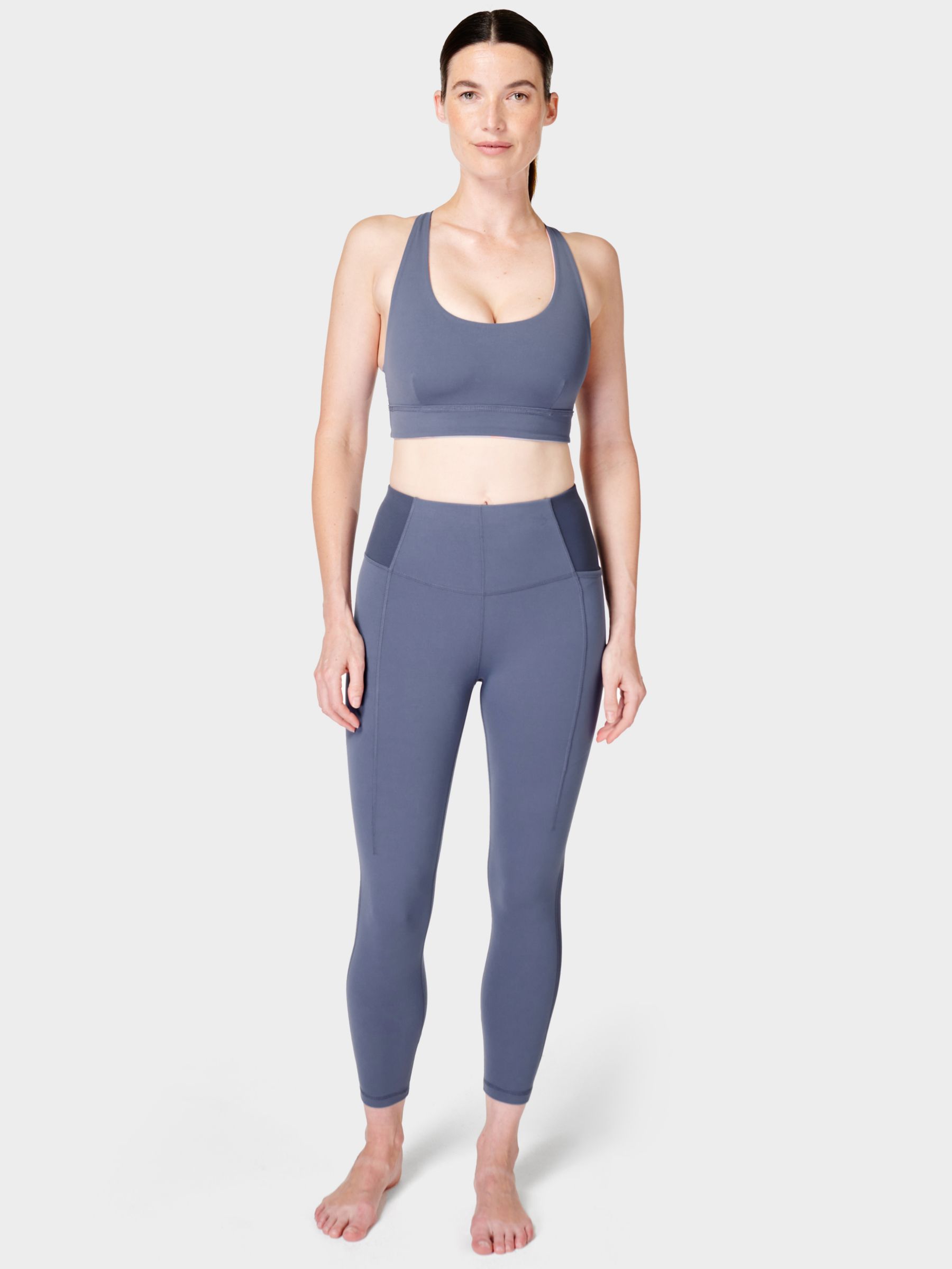 Sweaty Betty 30 Super Soft Yoga Trousers, Endless Blue at John Lewis &  Partners
