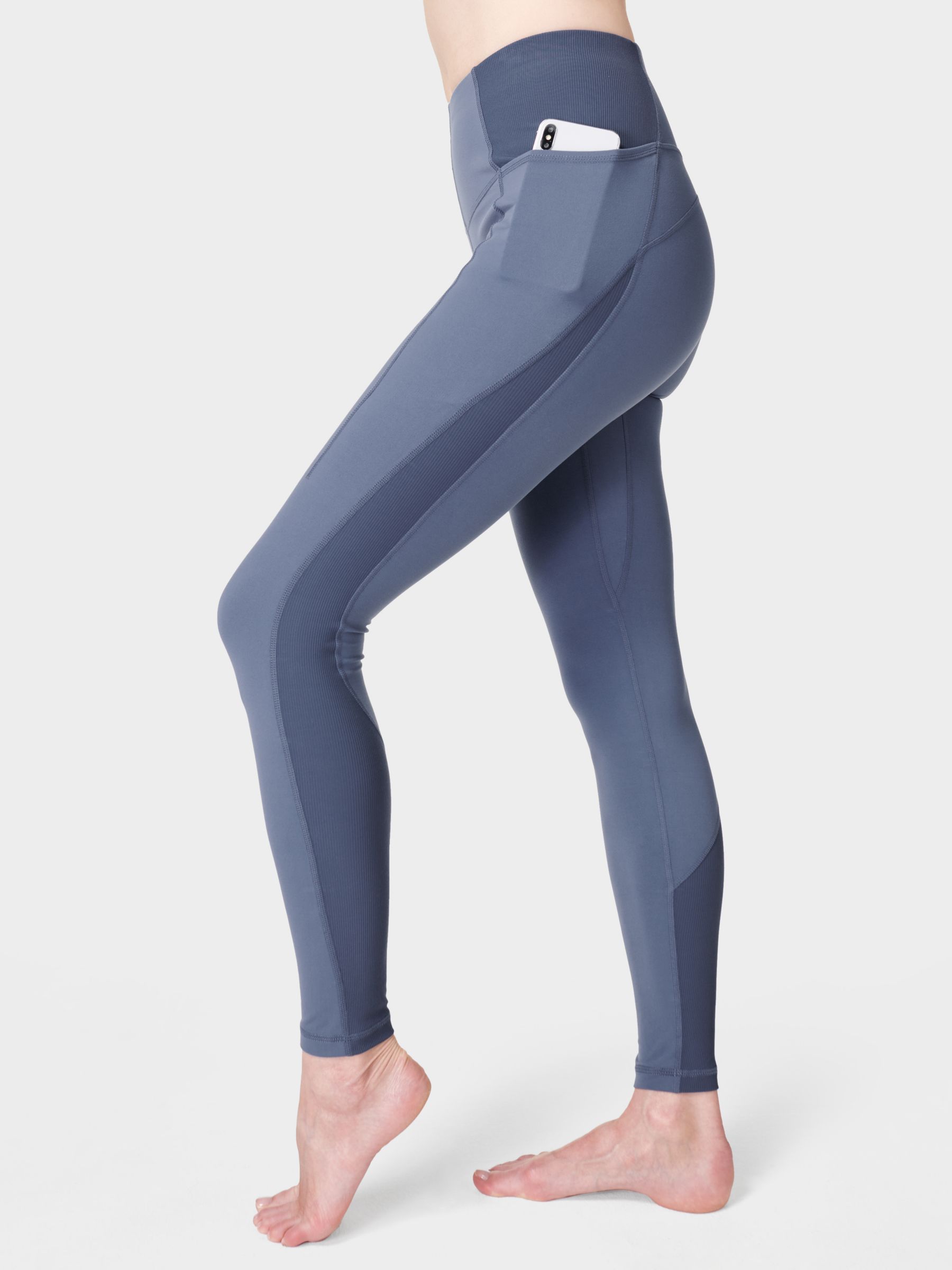 Buy Sweaty Betty Endless Blue 7/8 Length Power UltraSculpt High Waist  Workout Leggings from the Next UK online shop