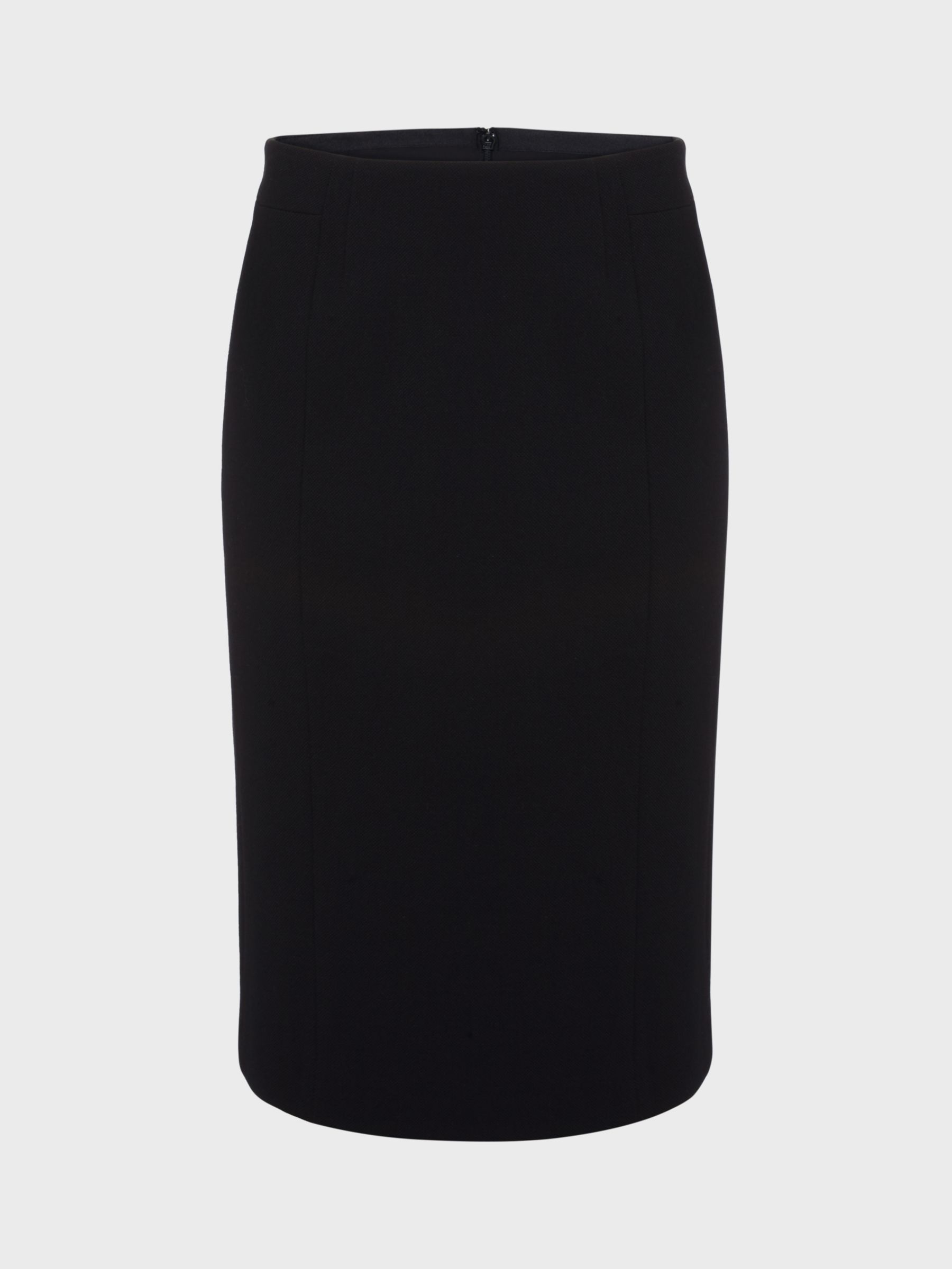 Hobbs Tailored Charley Skirt, Black at John Lewis & Partners
