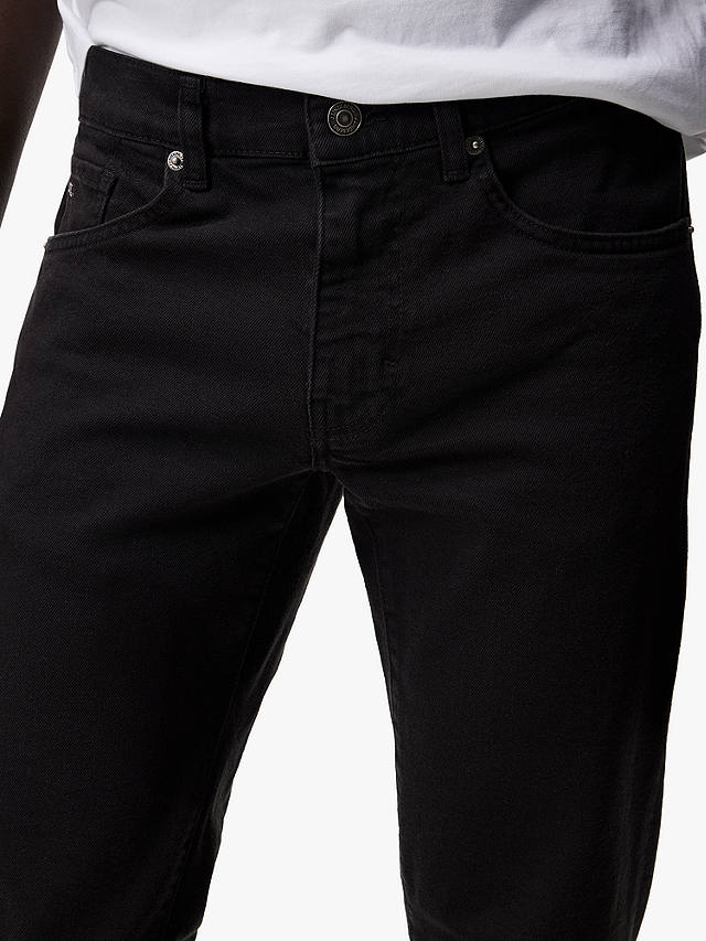 J.Lindeberg Jay Solid Stretch Jeans, Black