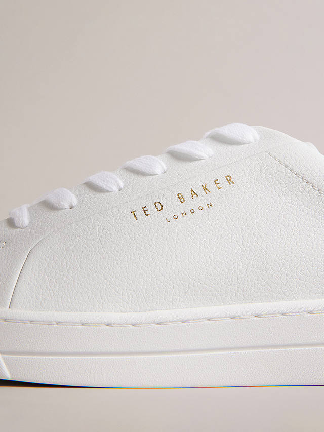 Ted Baker Artioli Low Top Trainers, White