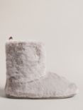 Ted Baker Hamony Faux Fur Webbing Slipper Boots, Light Grey