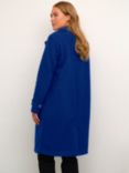 KAFFE Anne Teddy Coat, Clematis Blue