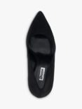 Dune Appleton Diamante Stiletto Heel Court Shoes, Black