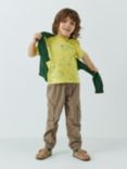 John Lewis Kids' Dinosaur Short Sleeve T-Shirt, Green, Green