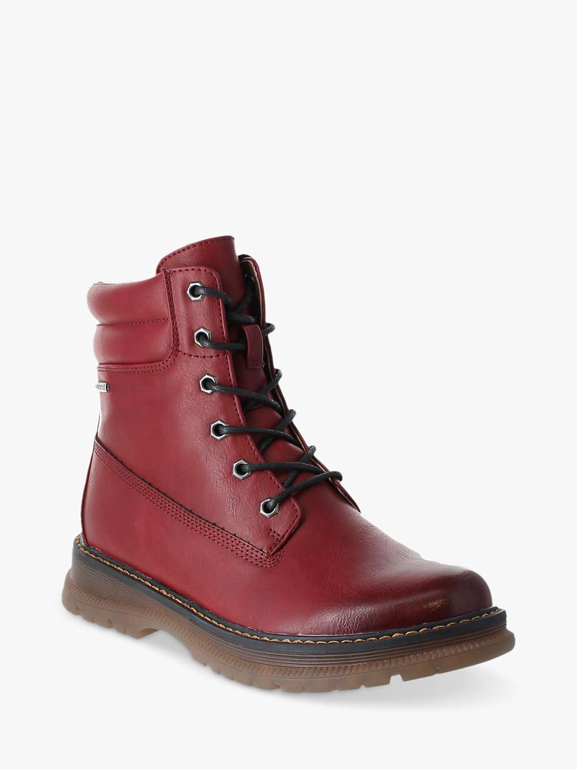 Buy Westland by Josef Seibel Peyton Waterproof Ankle Boots, Red Online at johnlewis.com