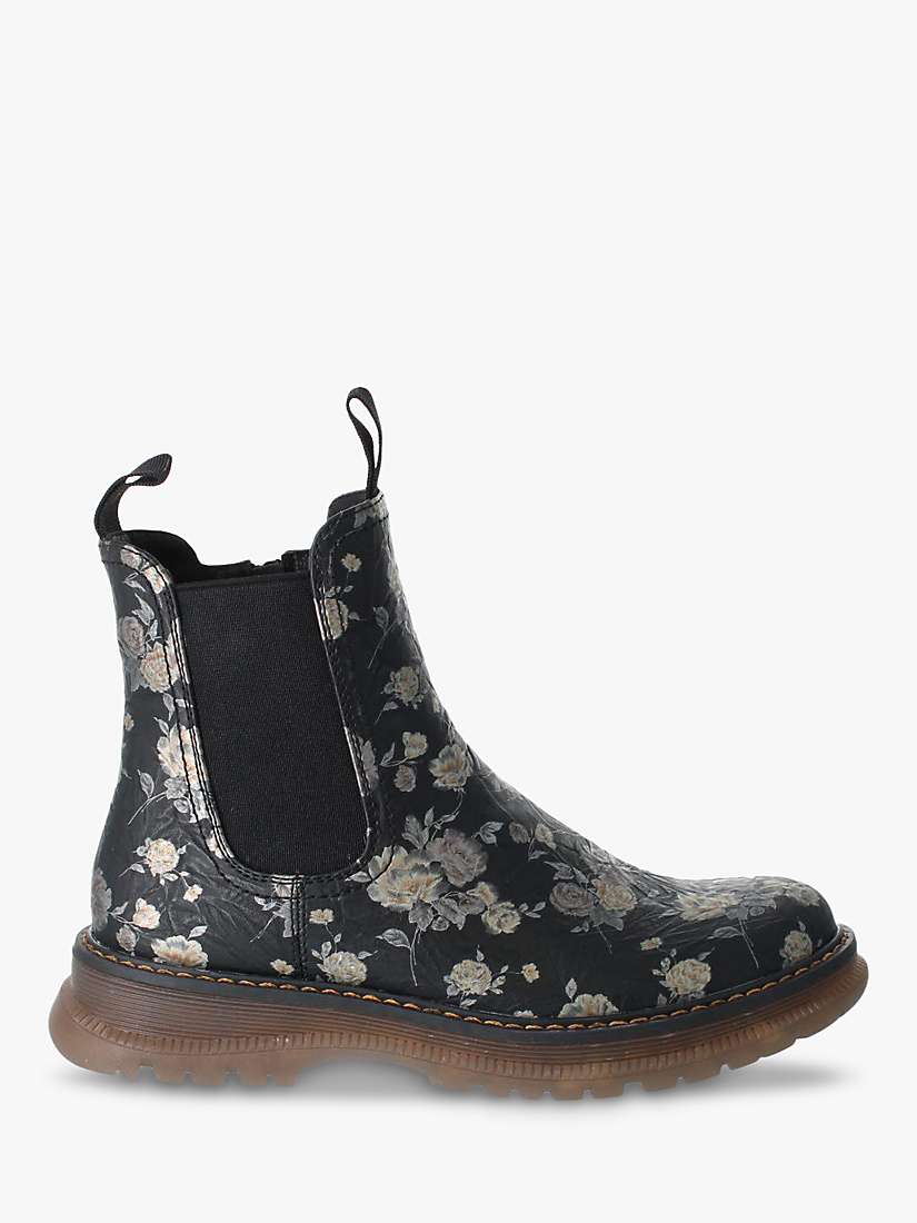 Buy Westland by Josef Seibel Peyton 05 Floral Ankle Boots, Black/Multi Online at johnlewis.com