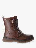 Westland by Josef Seibel Peyton 07 Buckle Detail Biker Boots, Brown