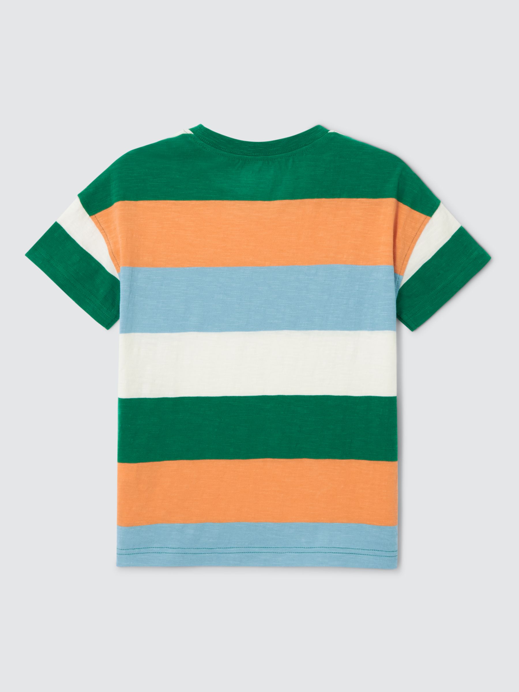 Buy John Lewis ANYDAY Kids' Stripe Short Sleeve T-Shirt, Multi Online at johnlewis.com
