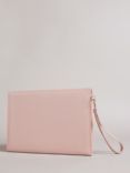 Ted Baker Nikkey Knot Bow Envelope Pouch, Light Pink