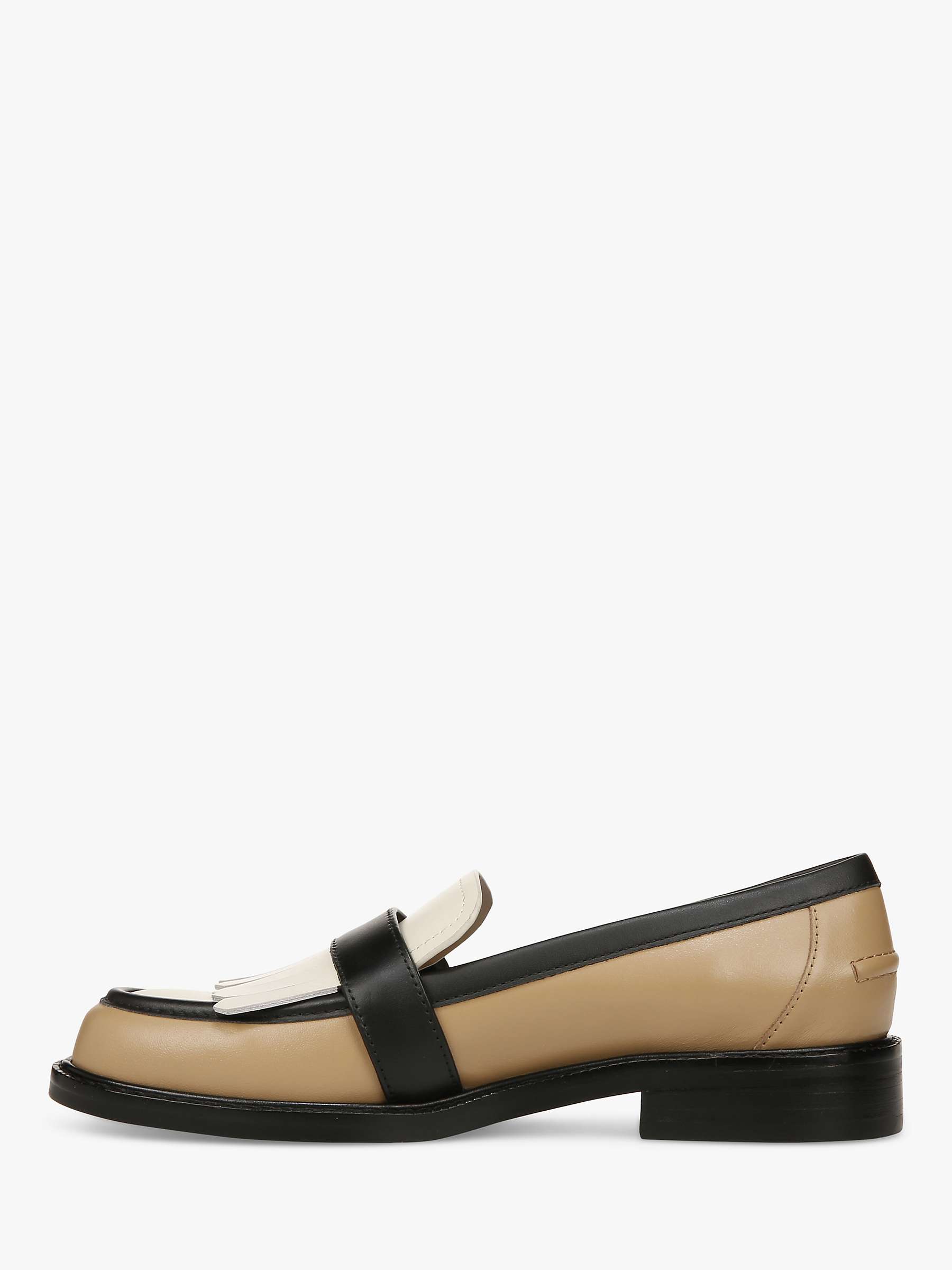 Buy Sam Edelman Charlie Colour Block Leather Loafers, Tan Online at johnlewis.com