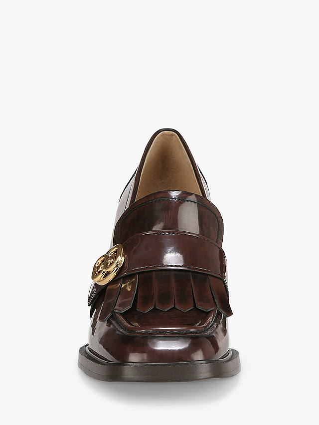 Sam Edelman Quinly Heeled Loafers, Chestnut 