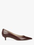 Sam Edelman Franci Kitten Heel Court Shoes, Burgundy