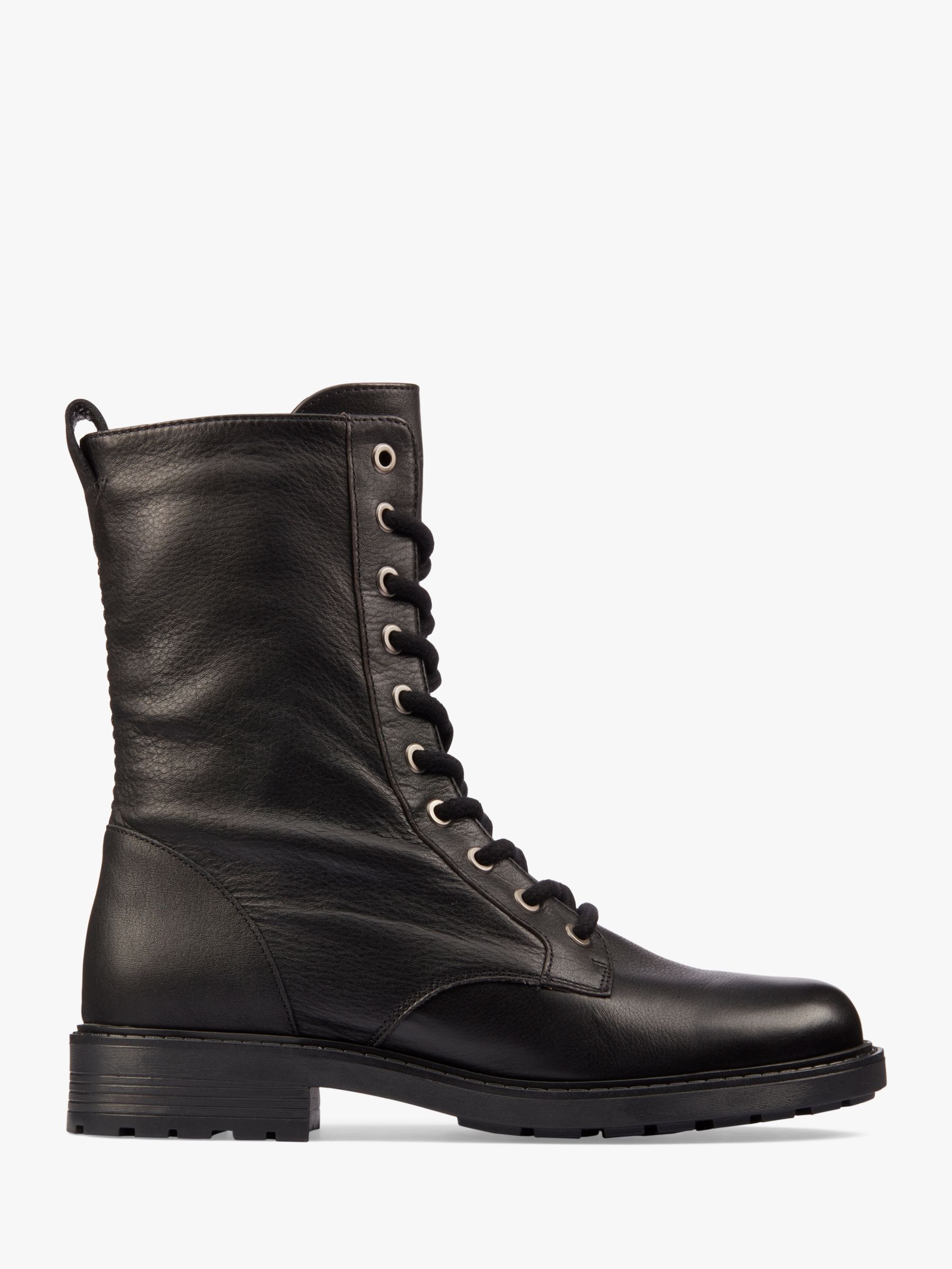 Clarks Orinoco 2 Style Leather Lace Up Ankle Boots