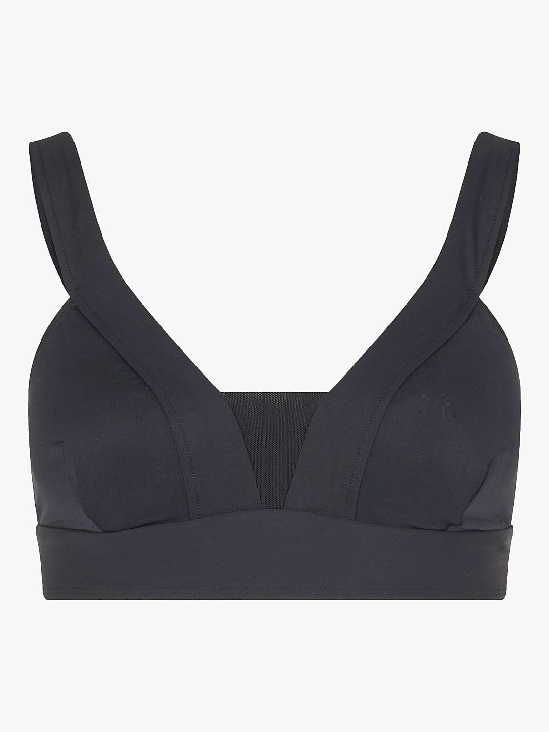 Buy Accessorize Lexi Bikini Top, Black Online at johnlewis.com