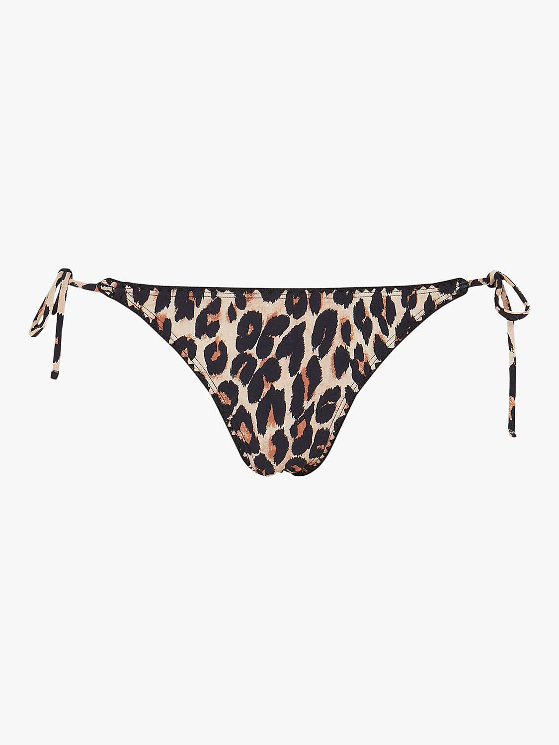 Buy Accessorize Leopard Tie Side Bikini Brief, Multi Online at johnlewis.com