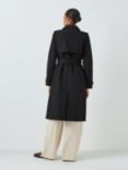 John Lewis Trench Coat, Black