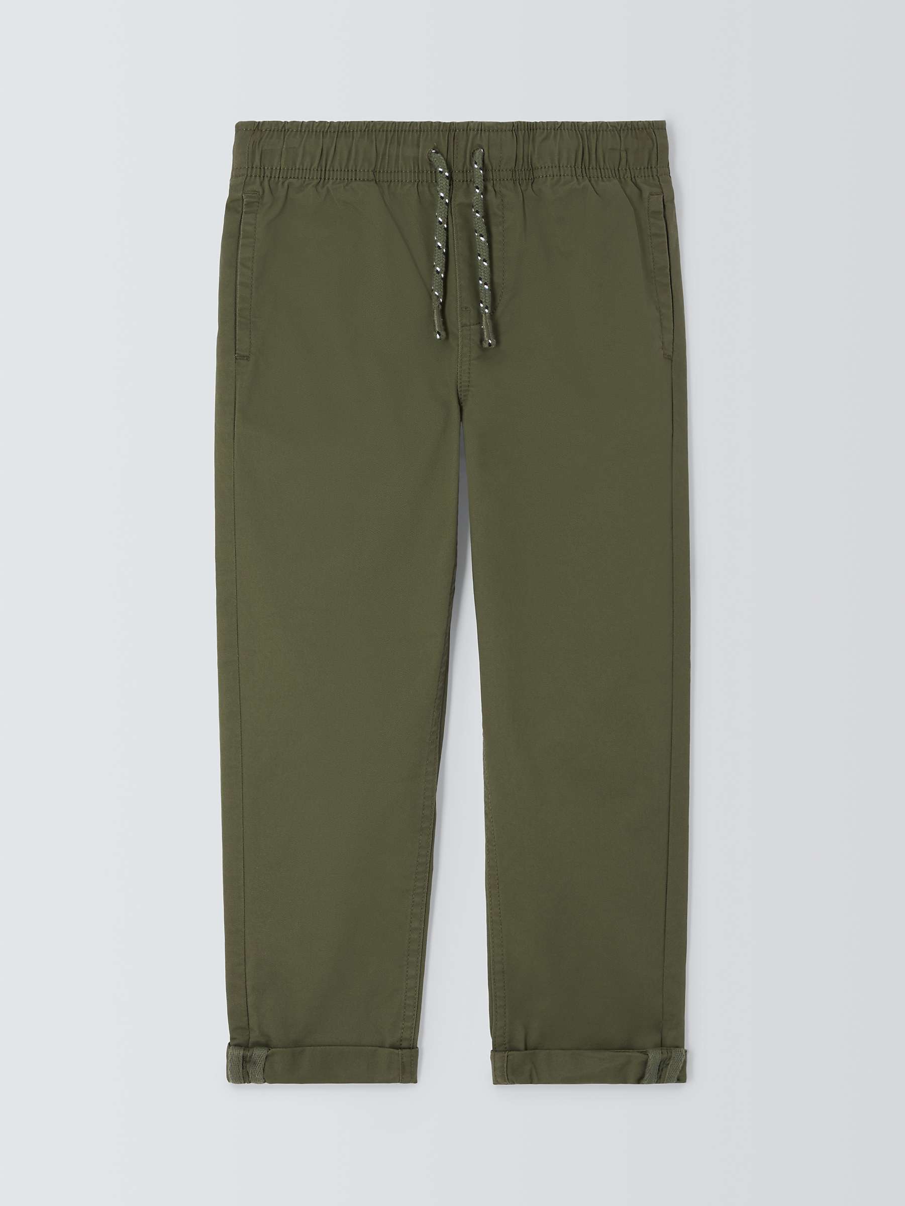 Buy John Lewis Kids' Straight Fit Turn Up Chino Trousers Online at johnlewis.com