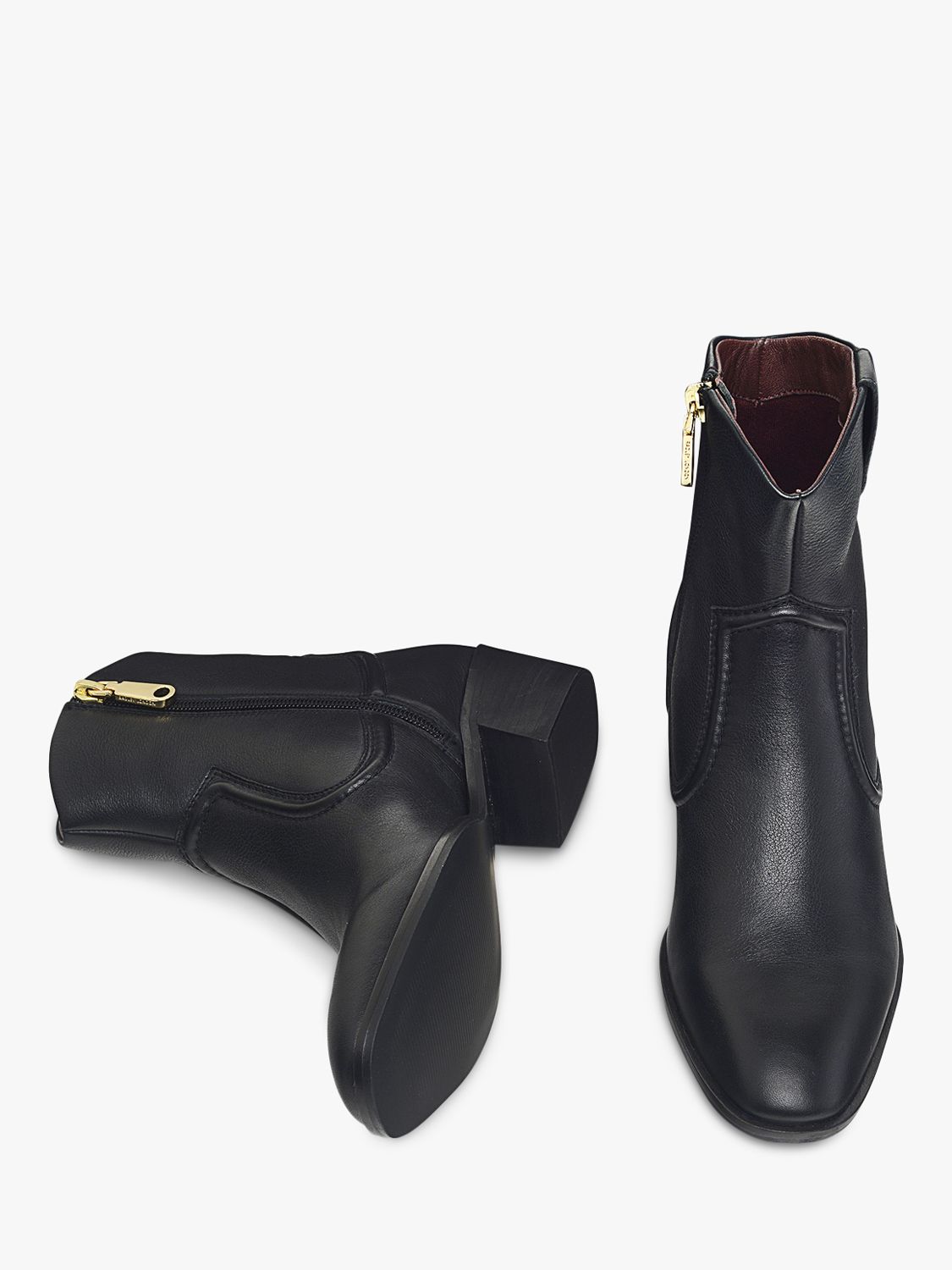 Radley Farrier Walk Westen Ankle Boots, Black, 4