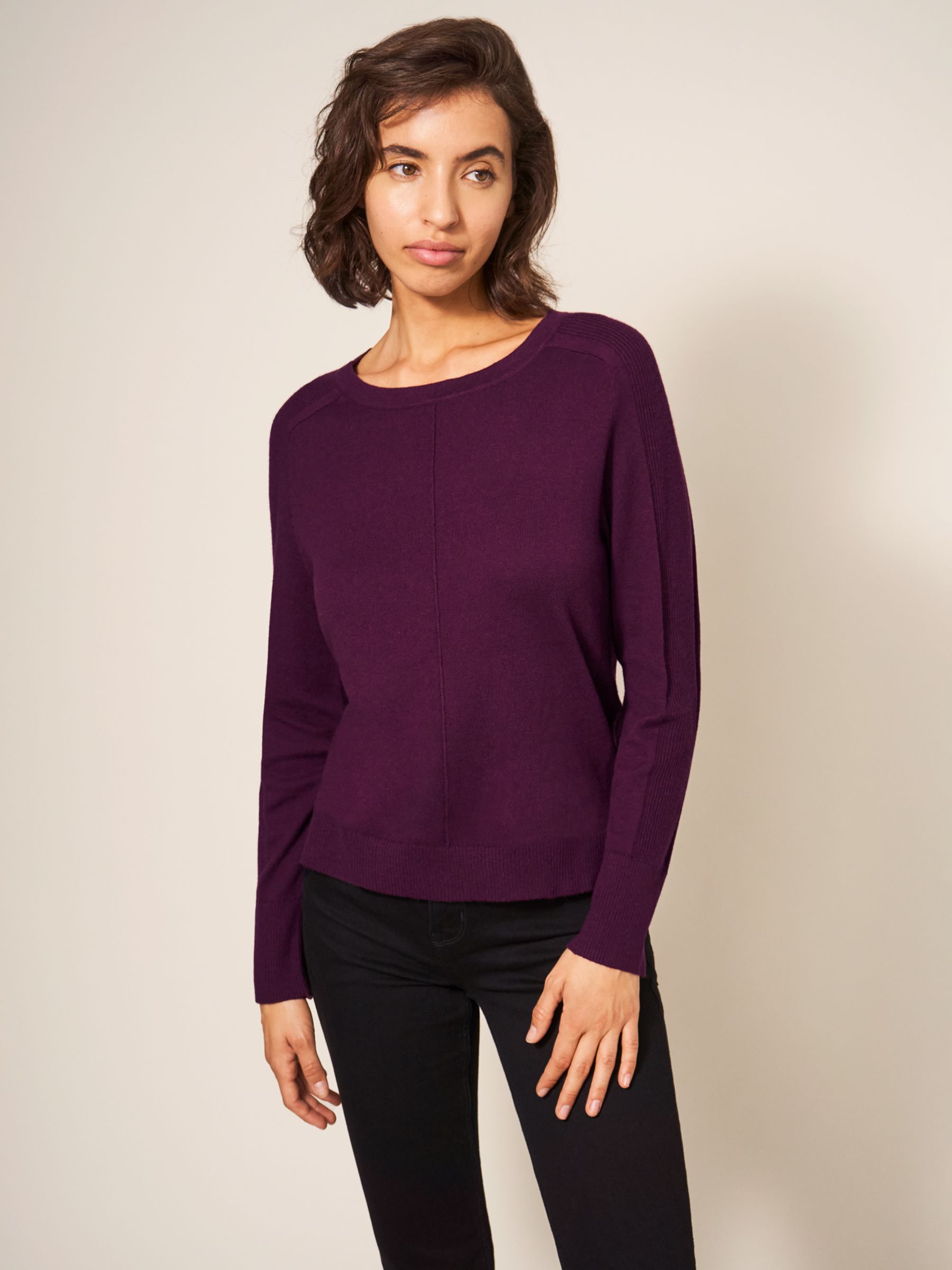 Women's Round Neck Long Sleeve Jumpers