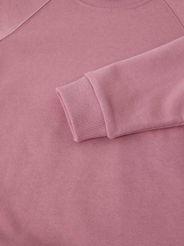 Polarn O. Pyret Kids' Organic Cotton Sweatshirt, Pink