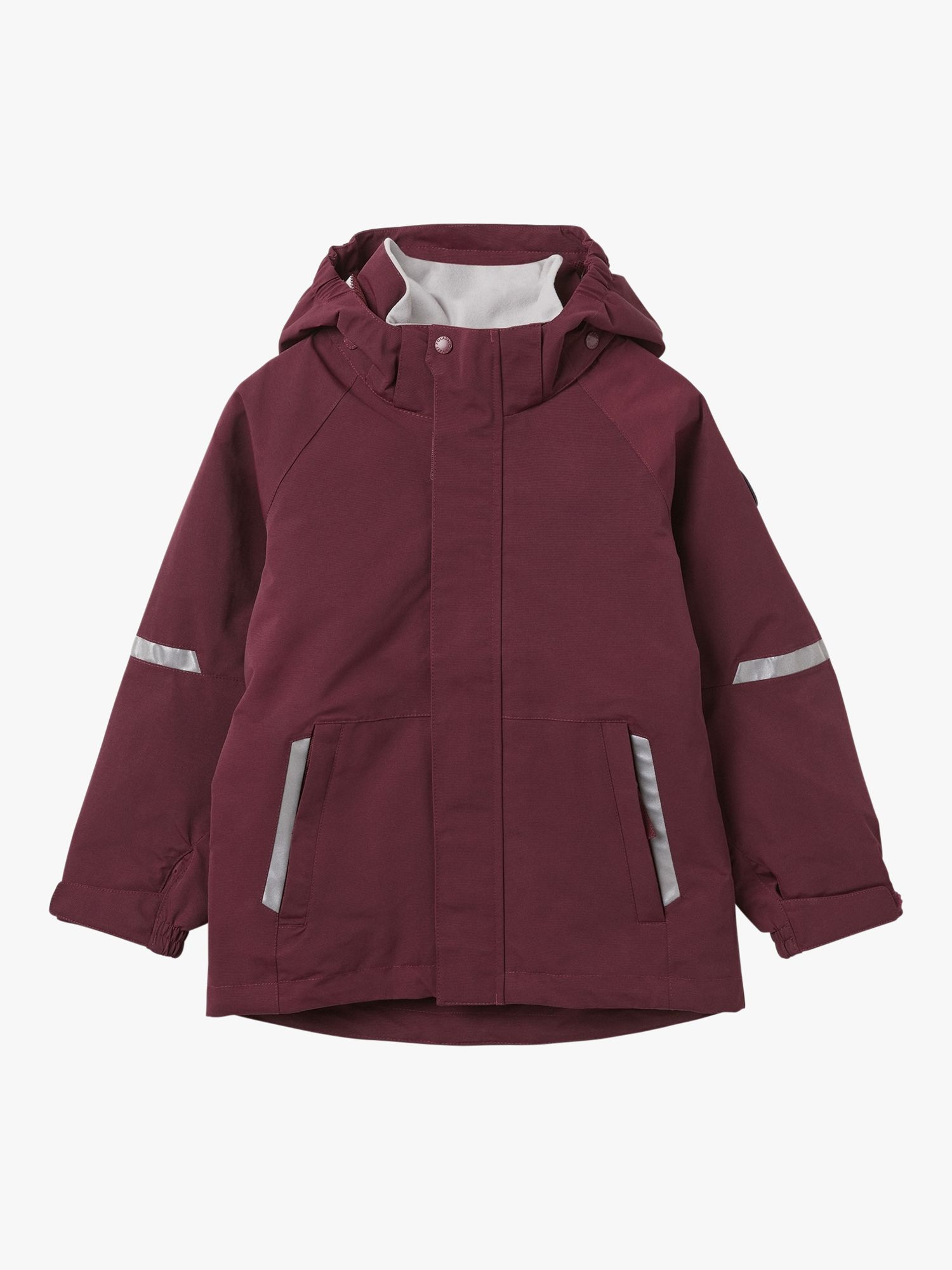 Polarn O. Pyret Kids' Waterproof Shell Coat, Red, 9-12 months